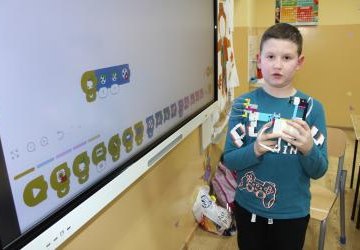 Programowanie klocami Lego Education Spike w ramach zajęć świetlicy szkolnej – listopad 2023r.
